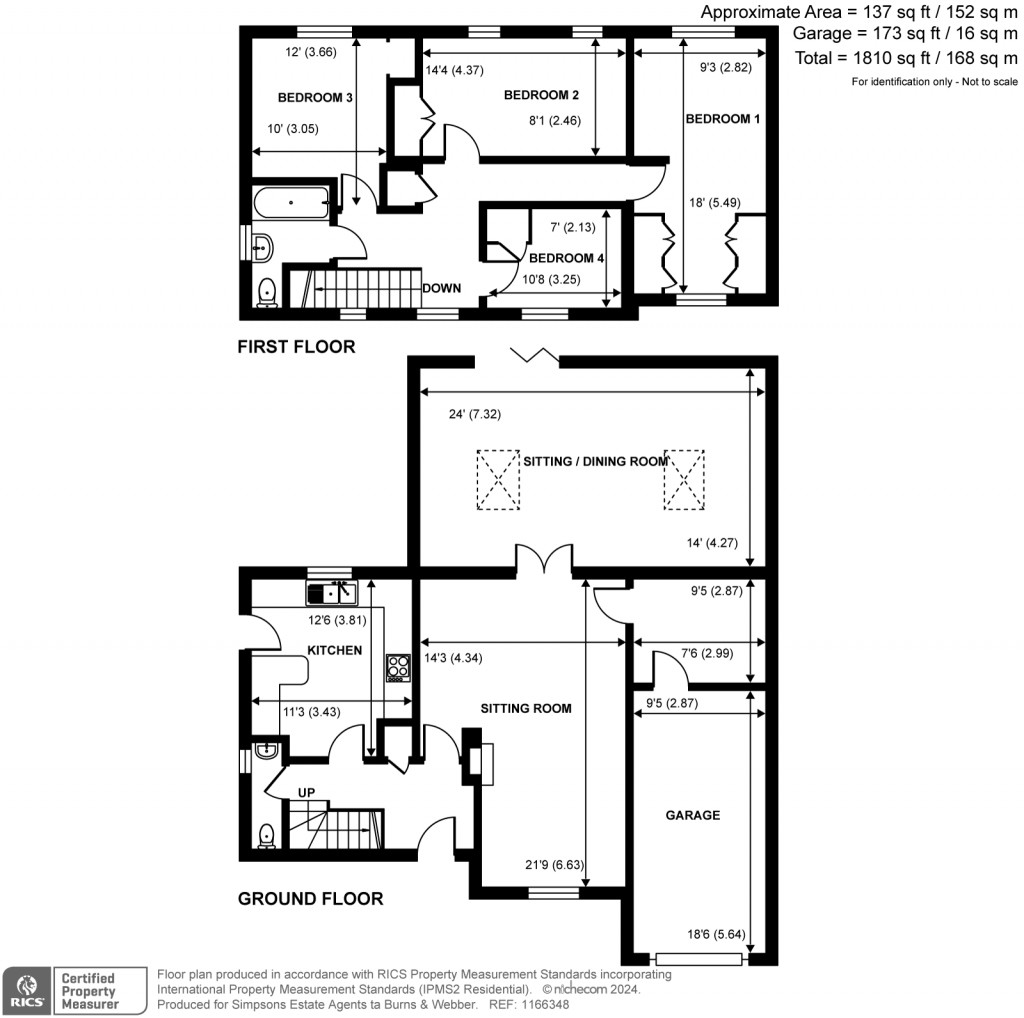Floorplans For Heron Shaw, Cranleigh, GU6