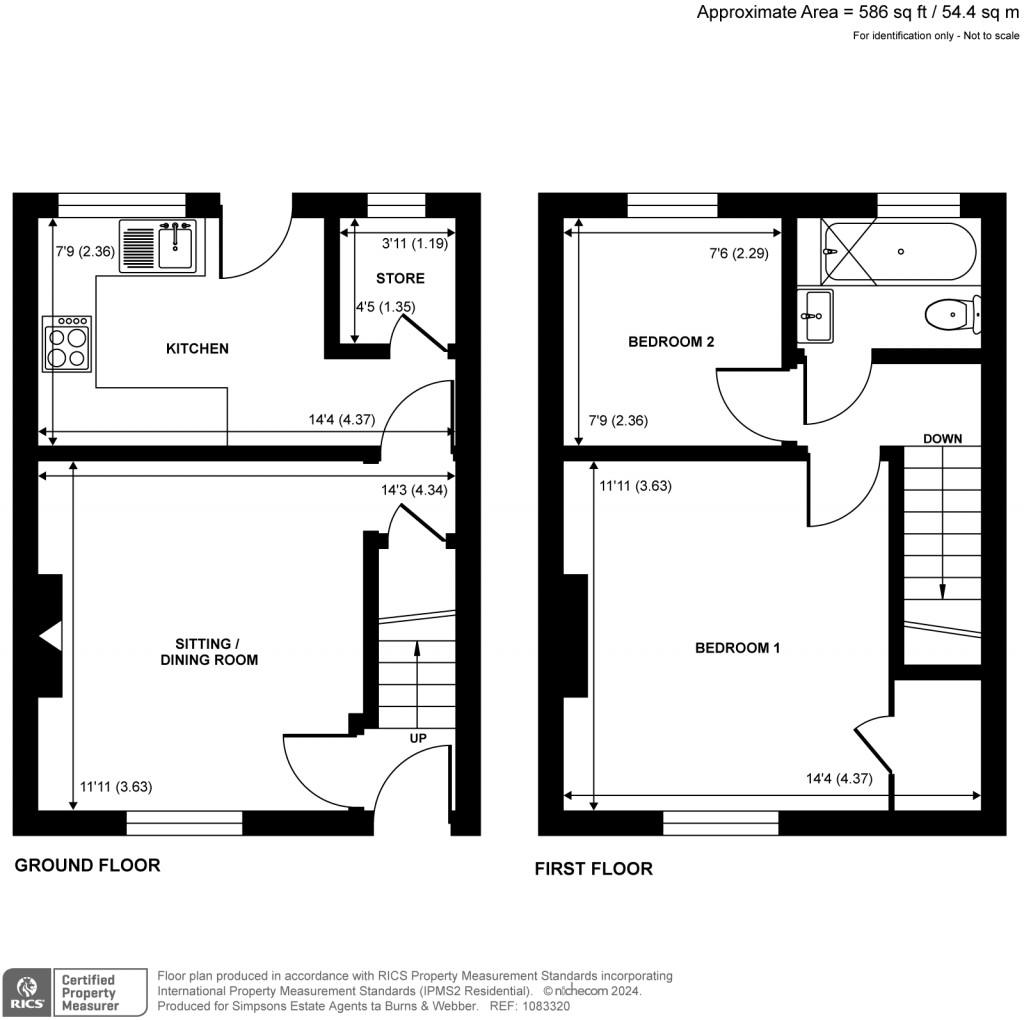 Floorplans For St. James's Place, Cranleigh, GU6