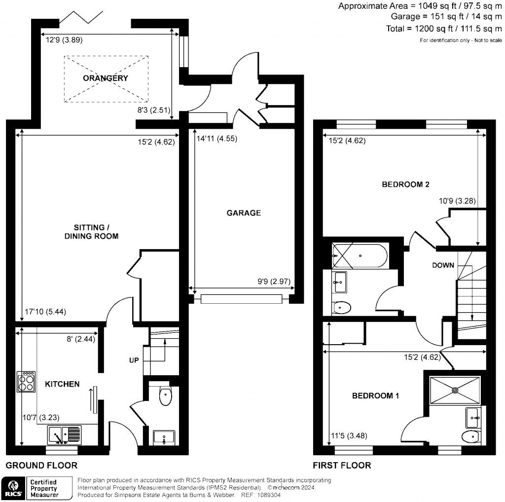 Floorplans For Marjoram Avenue, Cranleigh, GU6