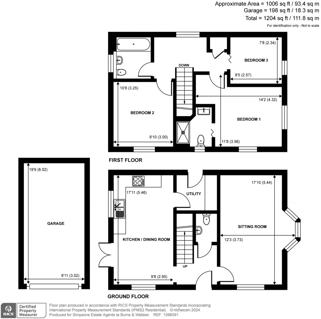 Floorplans For New Bridge Road, Cranleigh, GU6