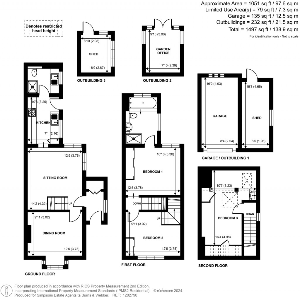 Floorplans For Smithbrook, Cranleigh, GU6