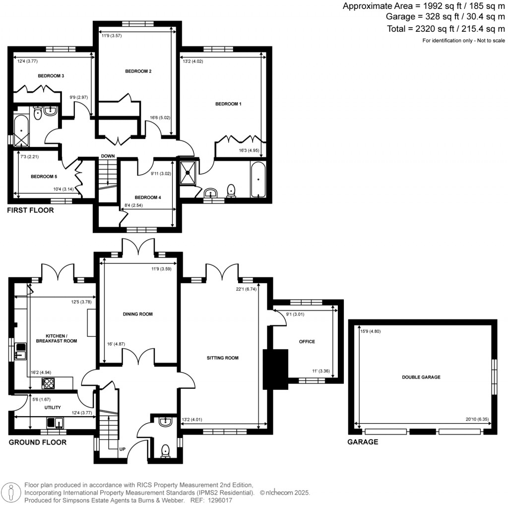 Floorplans For The Street, Plaistow, West Sussex