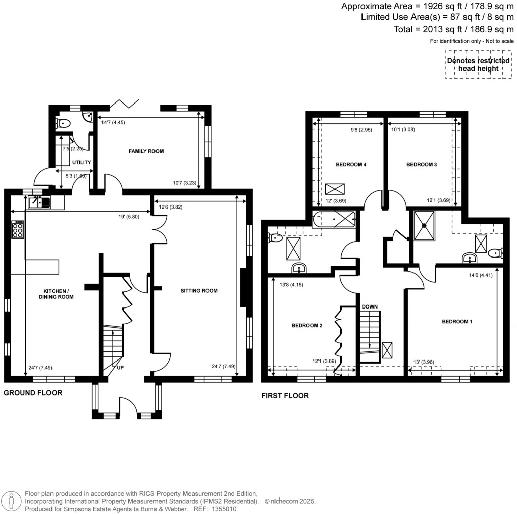 Floorplans For Loxwood Road, Alfold, Surrey