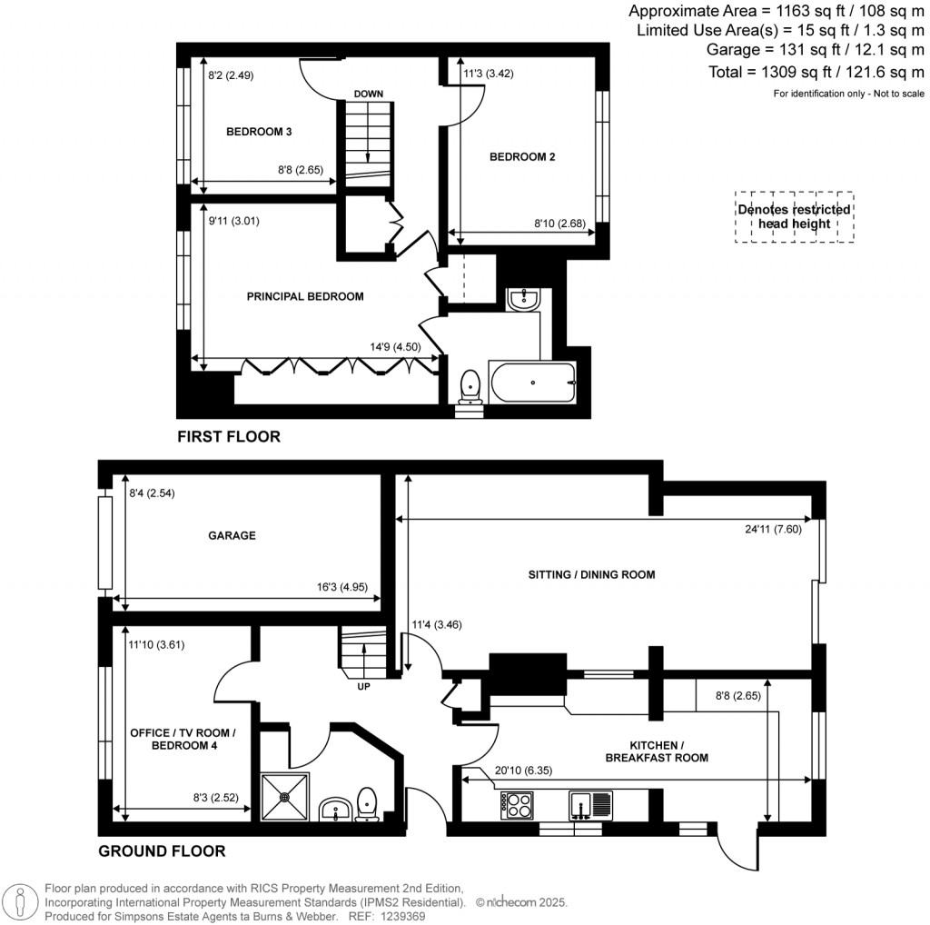 Floorplans For Summerlands, Cranleigh, GU6