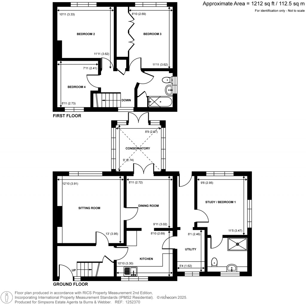 Floorplans For Wyphurst Road, Cranleigh, GU6