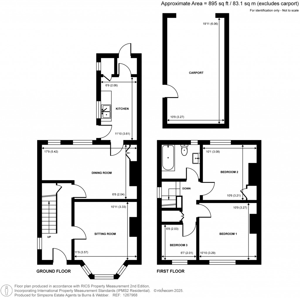 Floorplans For New Road, Forest Green, RH5