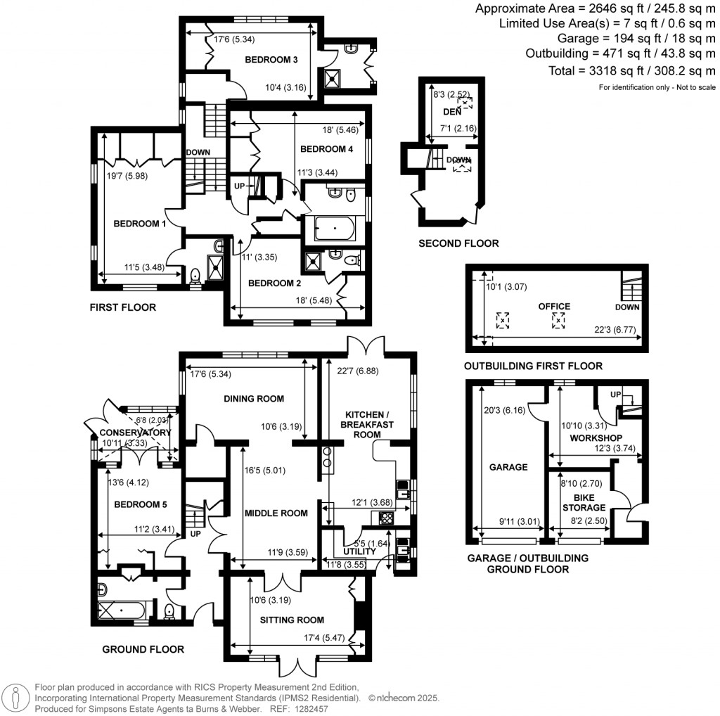 Floorplans For The Drive, Ifold, RH14