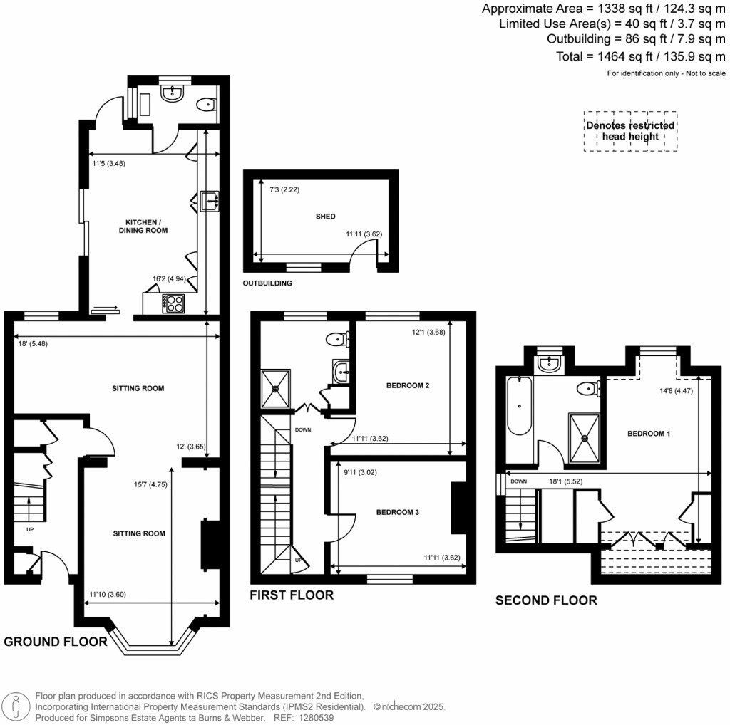 Floorplans For The Common, Cranleigh, GU6