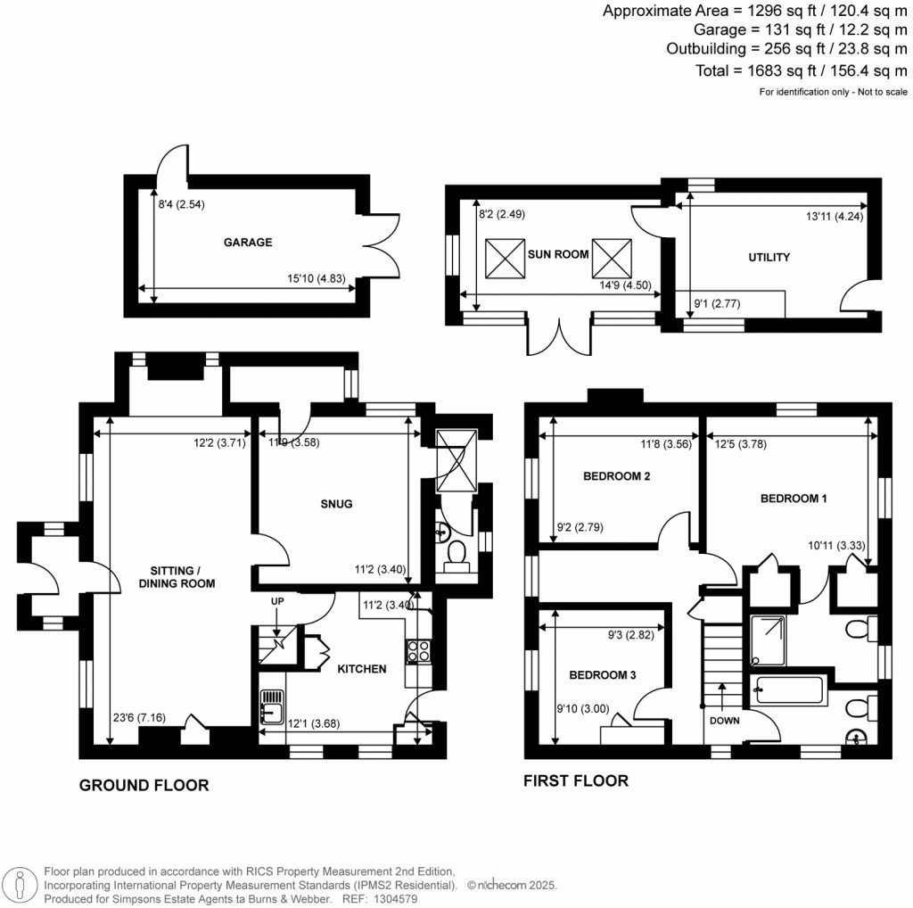 Floorplans For Church Street, Rudgwick, West Sussex