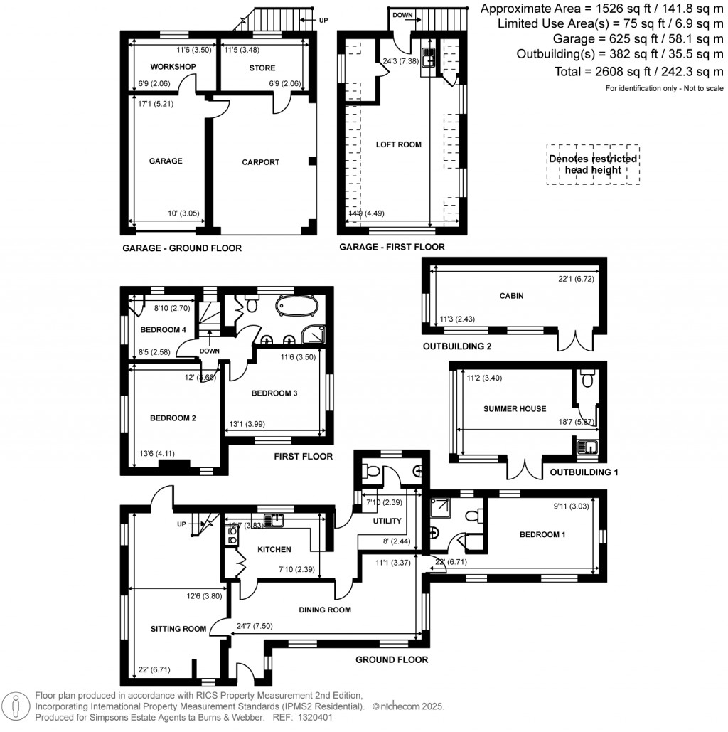 Floorplans For Station Road, Loxwood, West Sussex
