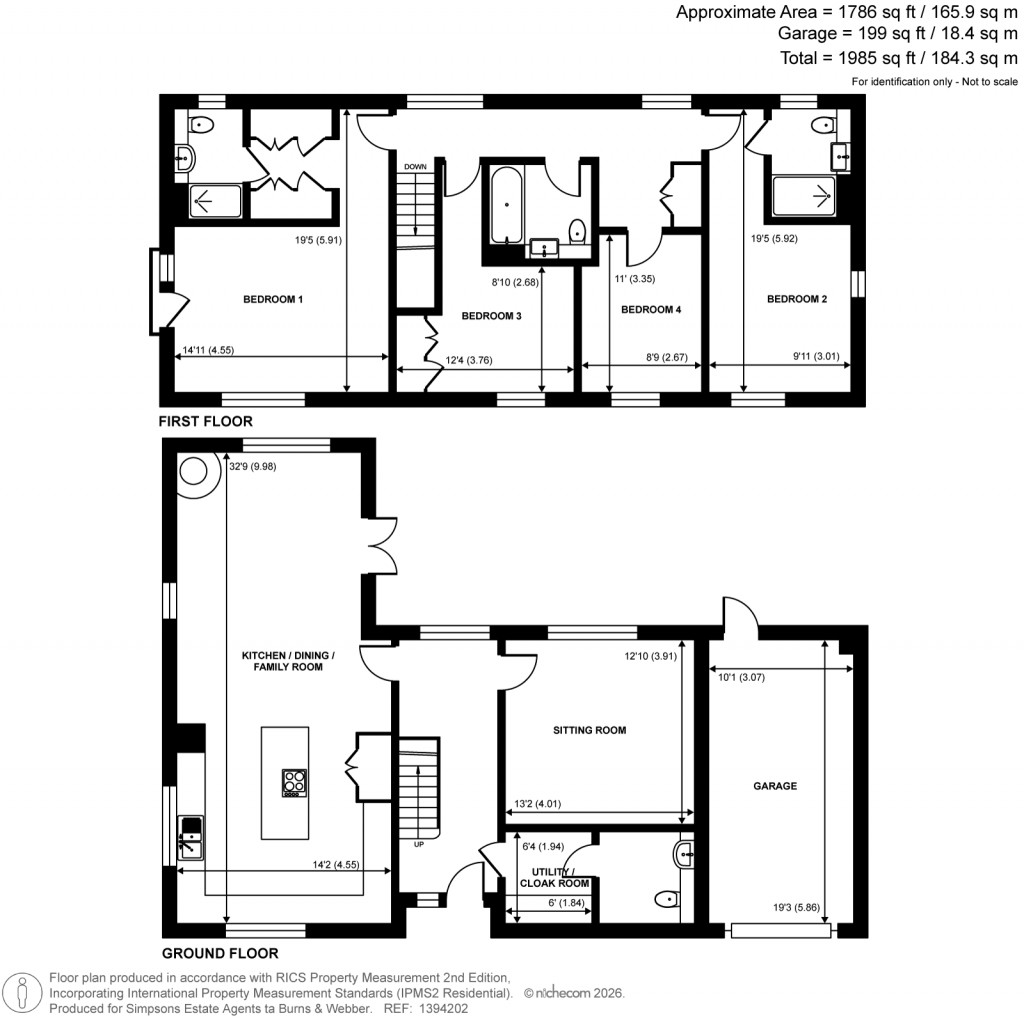 Floorplans For Buckthorn Grove, Cranleigh, Surrey