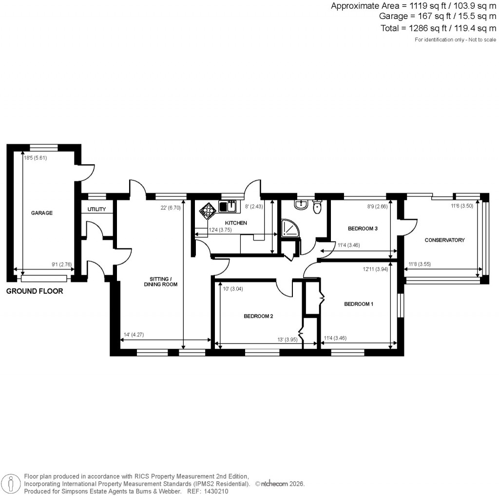 Floorplans For Grange Park, Cranleigh, Surrey