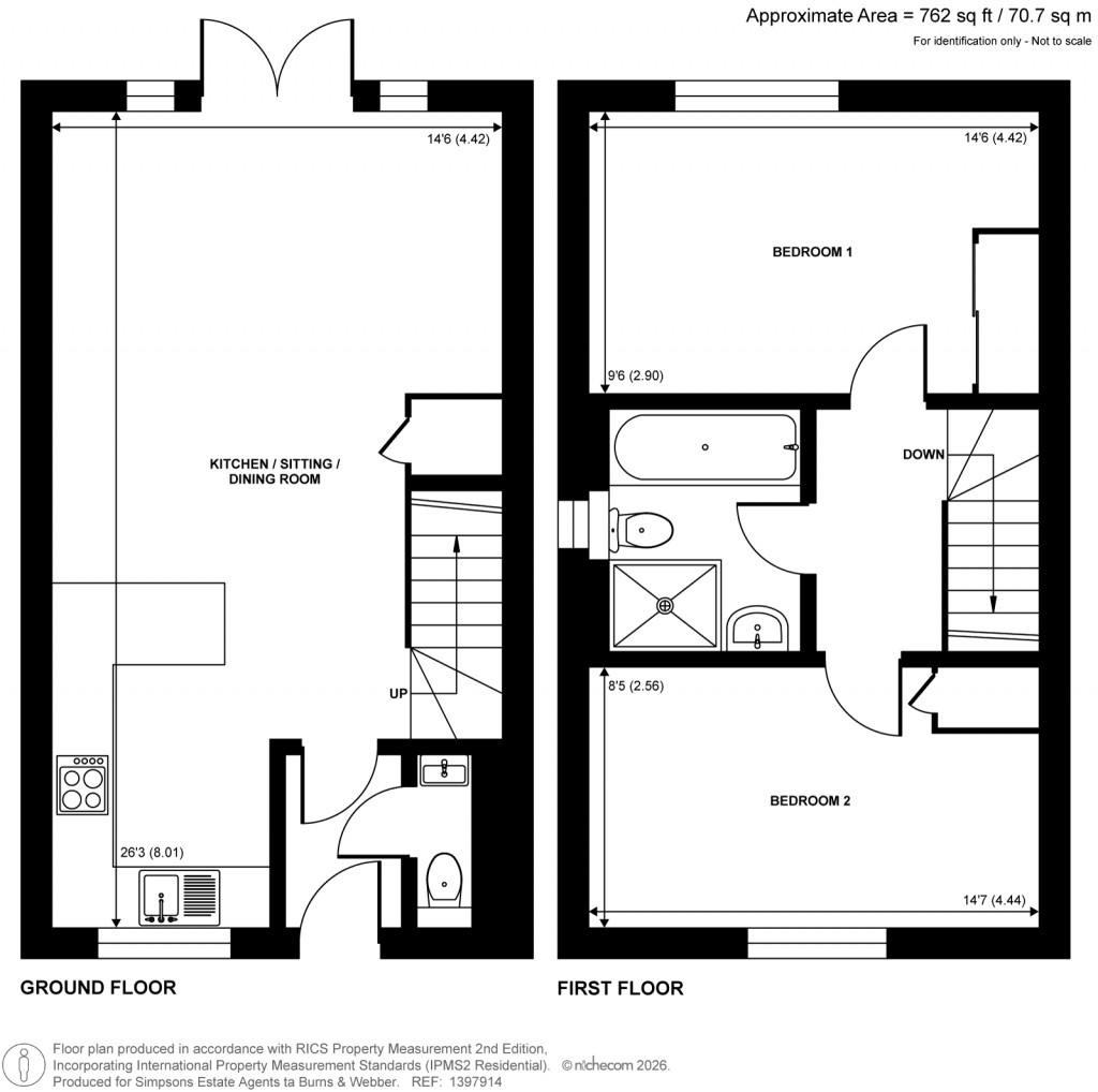 Floorplans For Farrier Lane, Cranleigh, Surrey