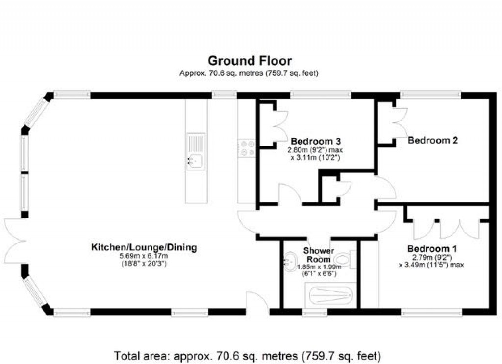 Floorplans For Farley Green, Albury, Surrey