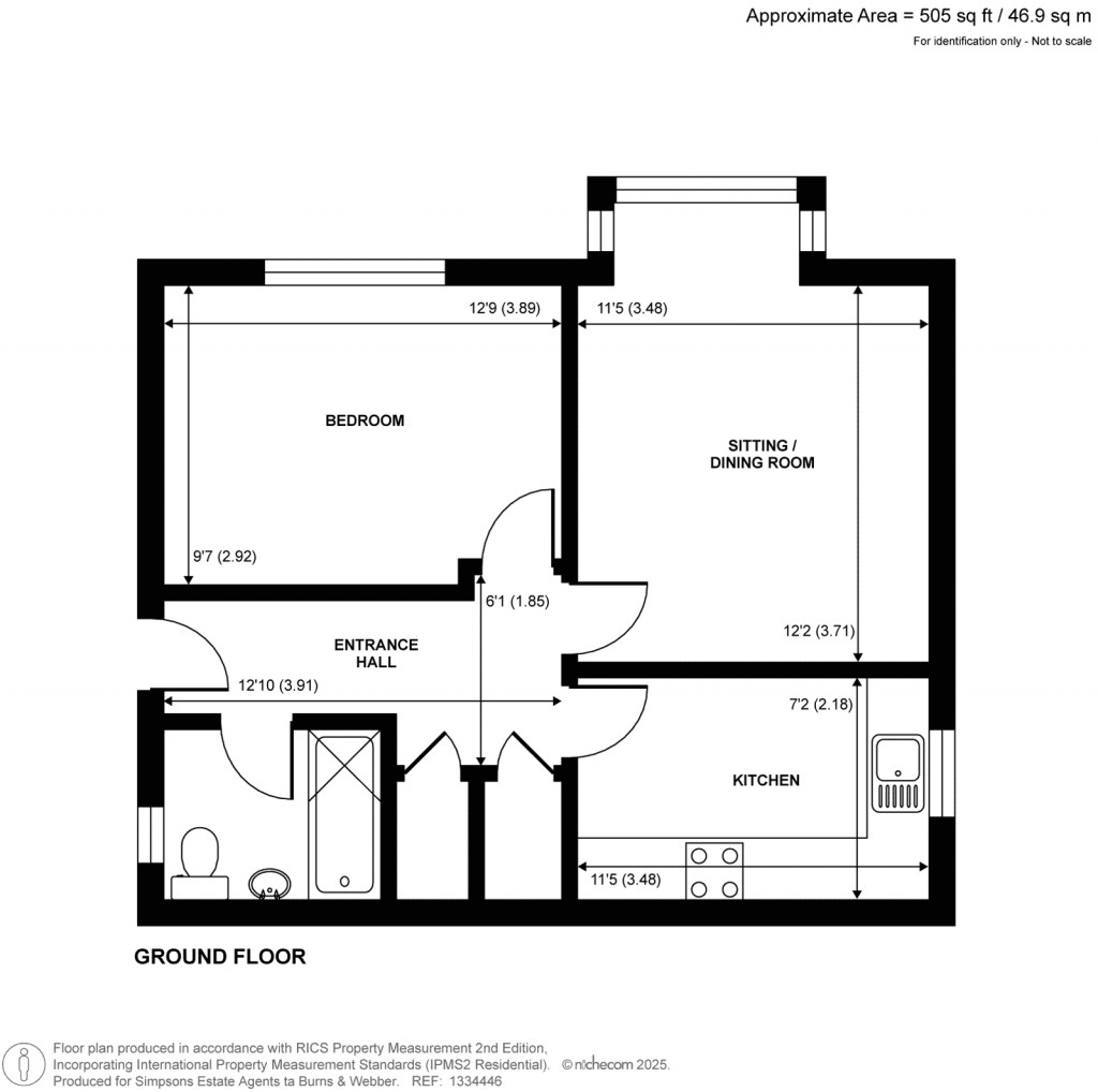 Floorplans For Menin Way, Farnham, Surrey