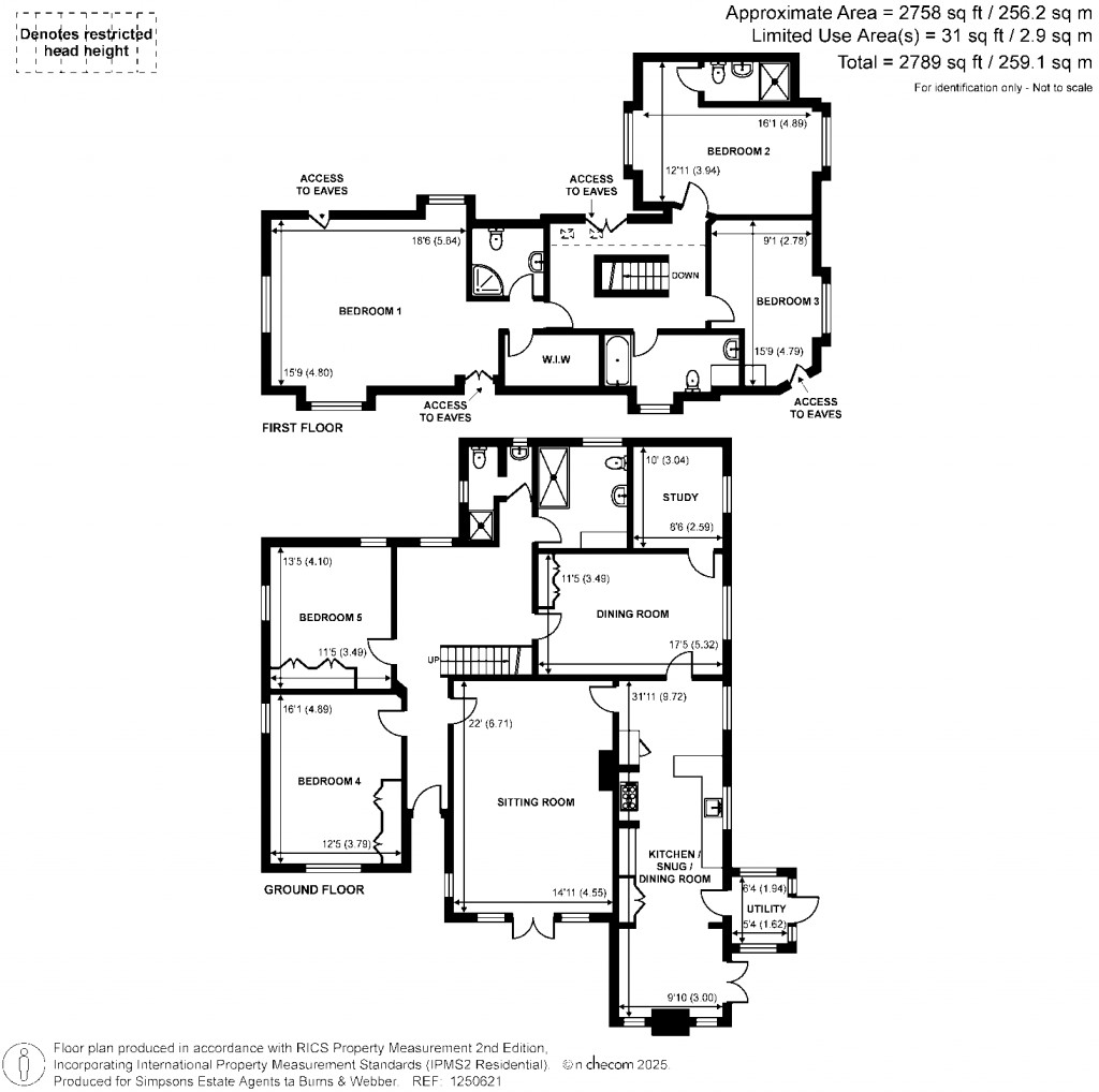 Floorplans For Tilford, Farnham, Farnham, Surrey