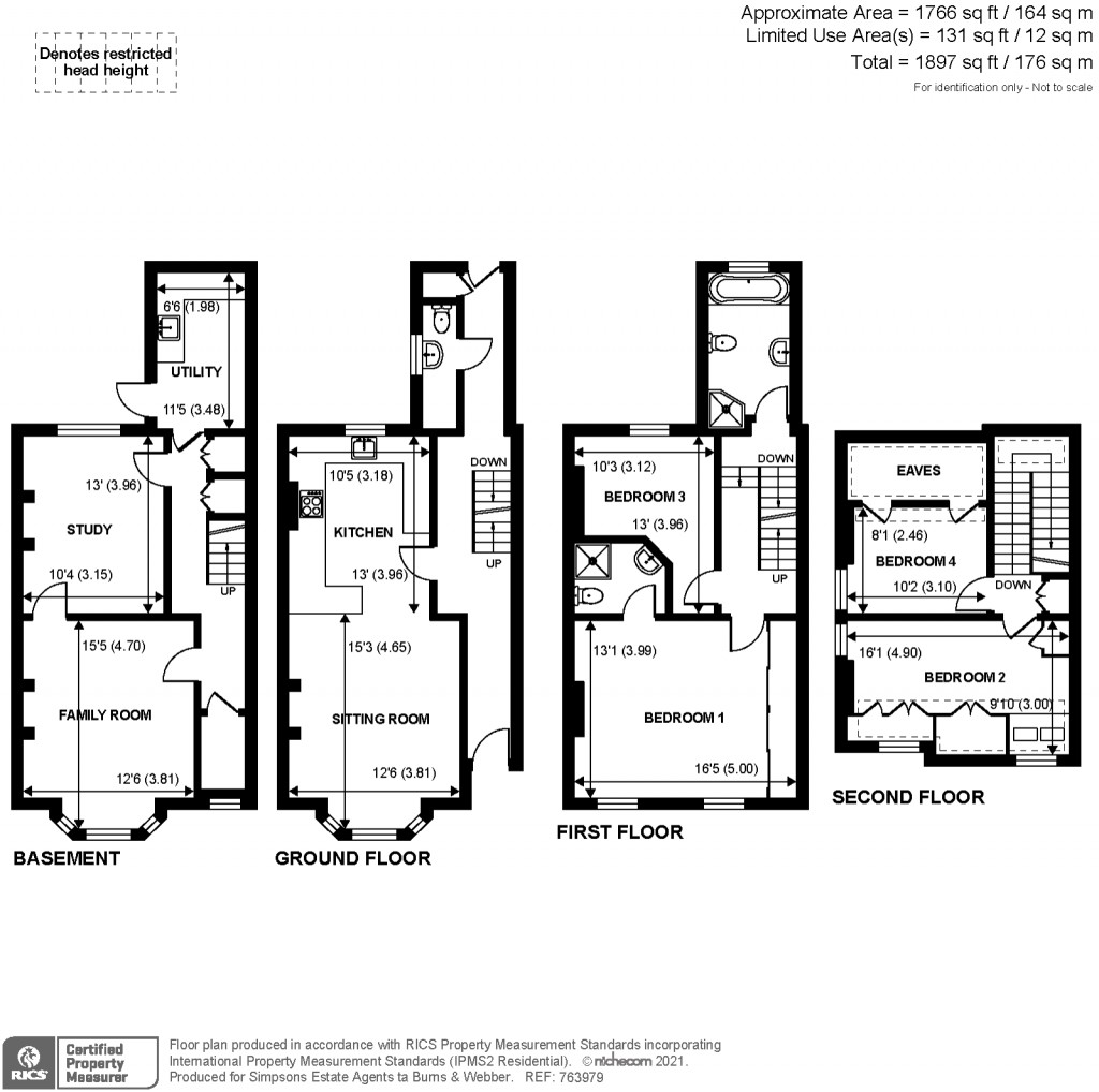 Floorplans For The Fairfield, Farnham, GU9
