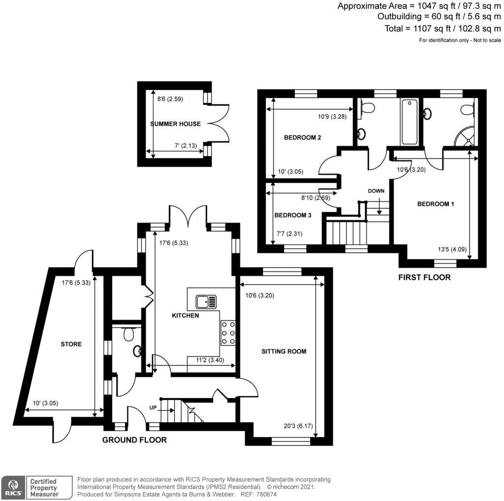 Floorplans For Ewshot, Farnham, Surrey