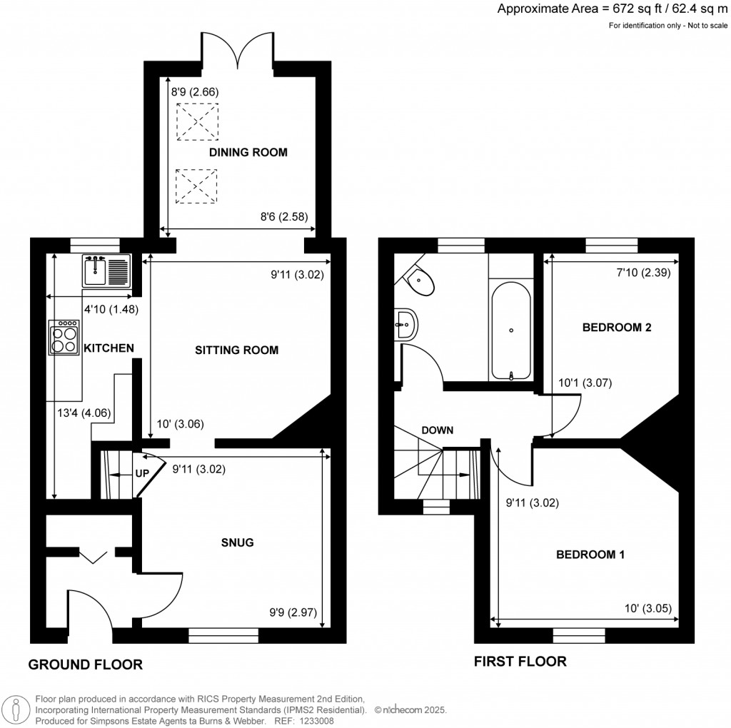 Floorplans For Victoria Road, Farnham, GU9