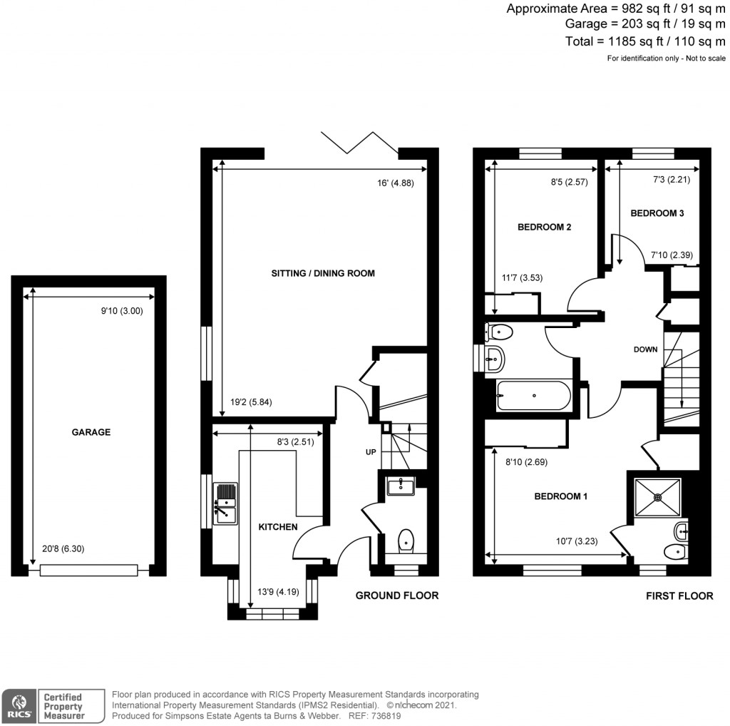 Floorplans For Skylark Place, Badshot Lea, Farnham, GU9
