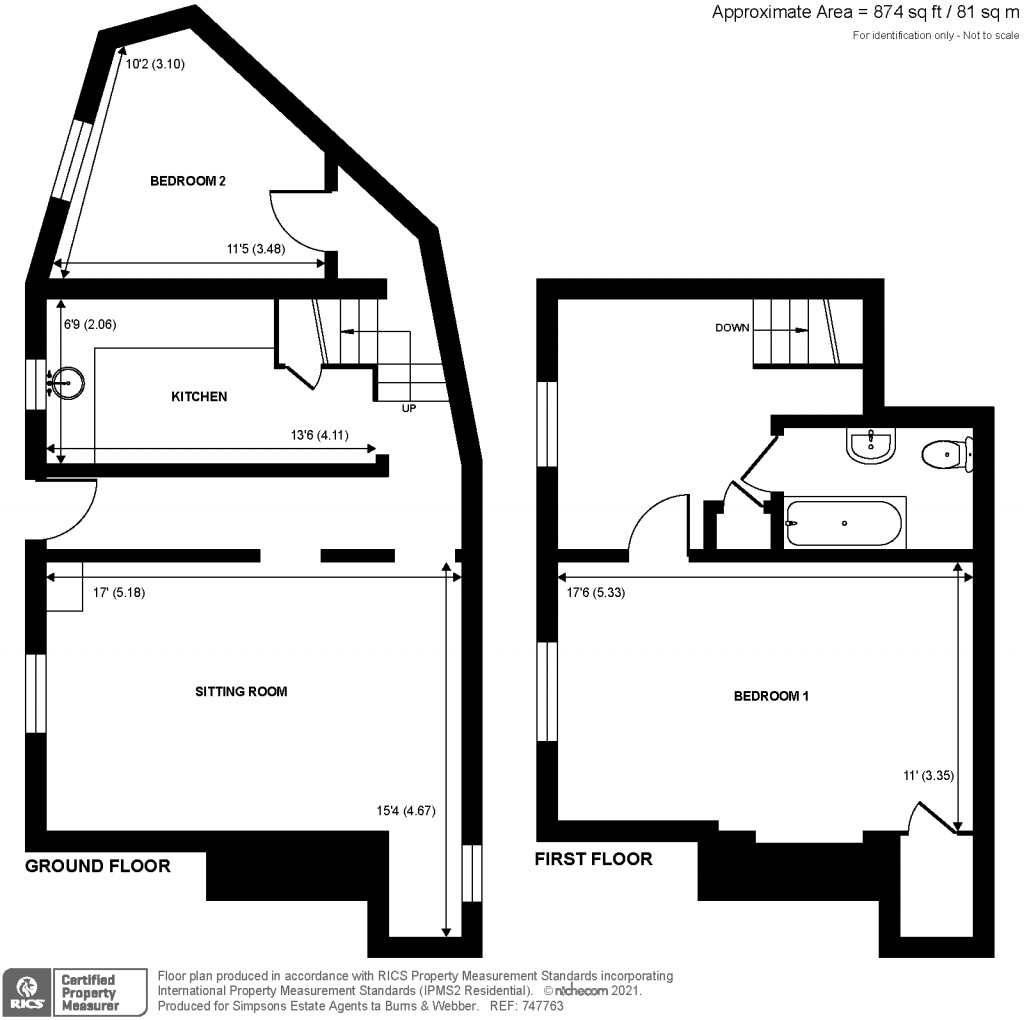 Floorplans For New Inn Fields, Bordon, GU35