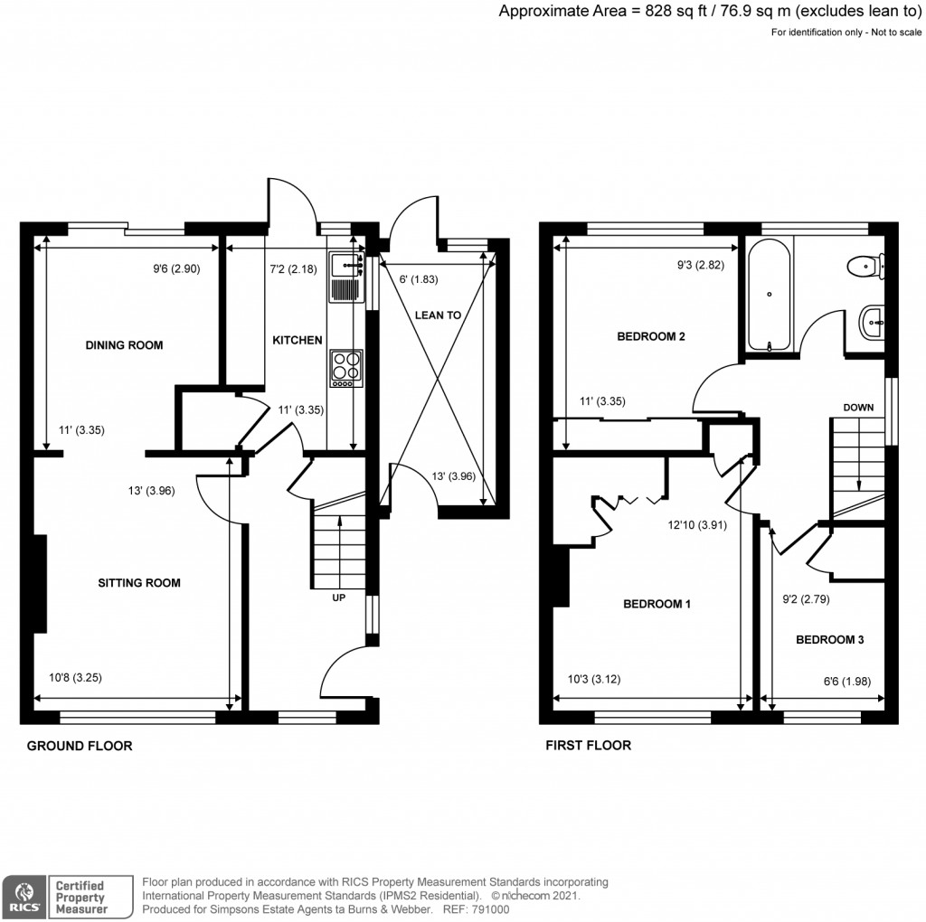 Floorplans For Riverdale, Wrecclesham, Farnham, GU10