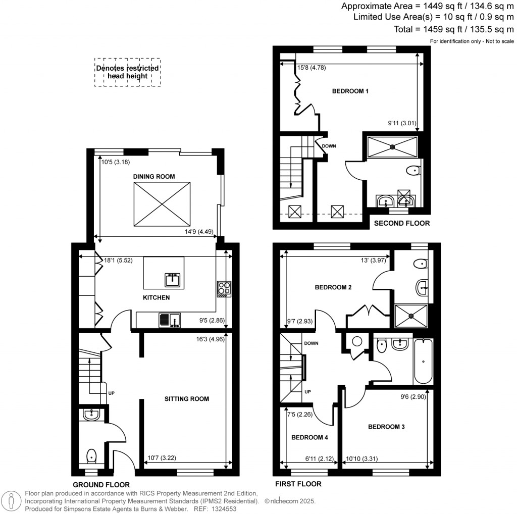 Floorplans For Wrecclesham, Farnham, Surrey