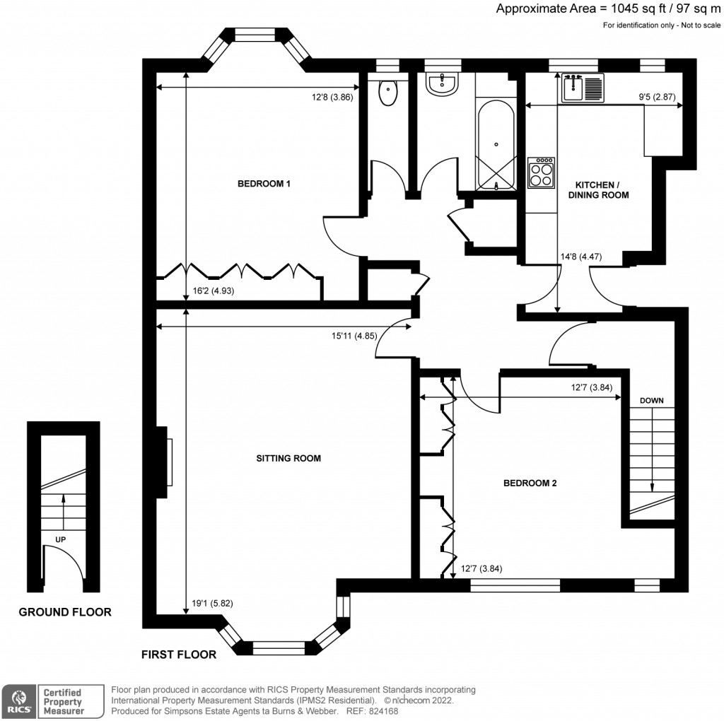 Floorplans For Trafalgar Court, Farnham, GU9