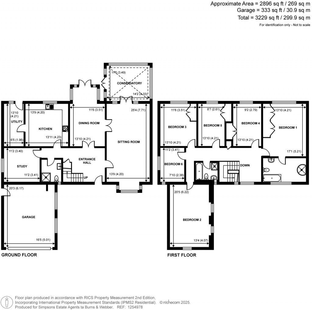 Floorplans For Old Farnham Lane, Farnham, GU9