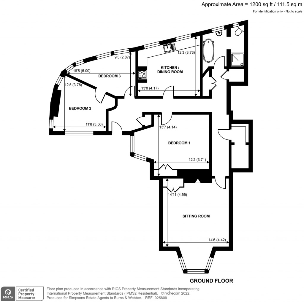 Floorplans For Aveley Lane, Farnham, GU9