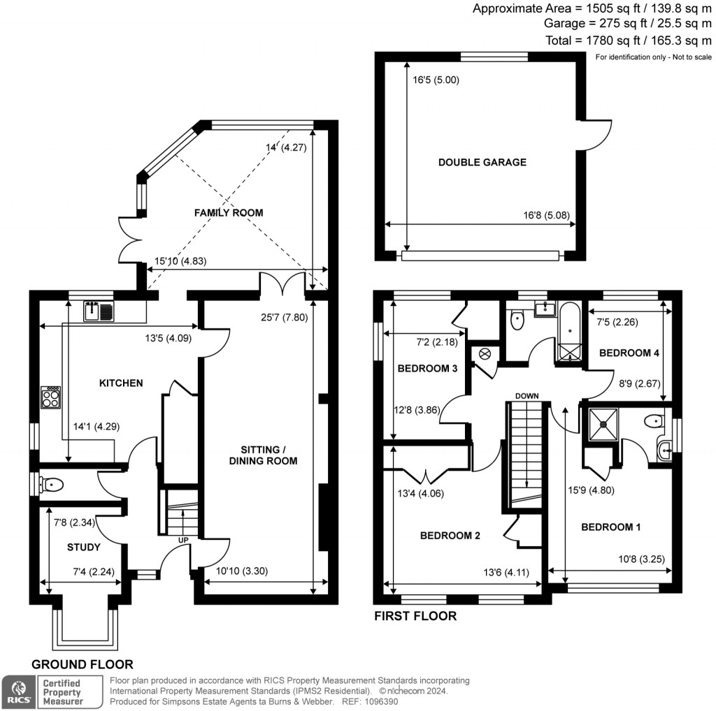 Floorplans For Upper Hale Road, Farnham, GU9