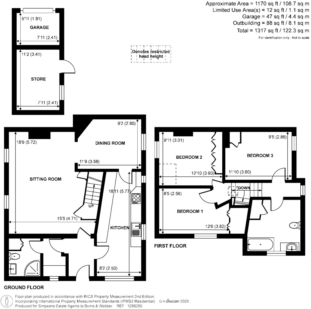 Floorplans For Crondall, Farnham, Hampshire