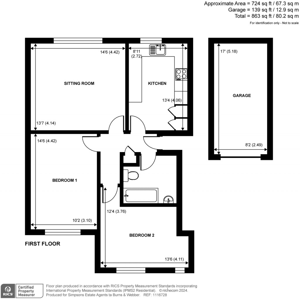 Floorplans For Shortheath Road, Farnham, GU9