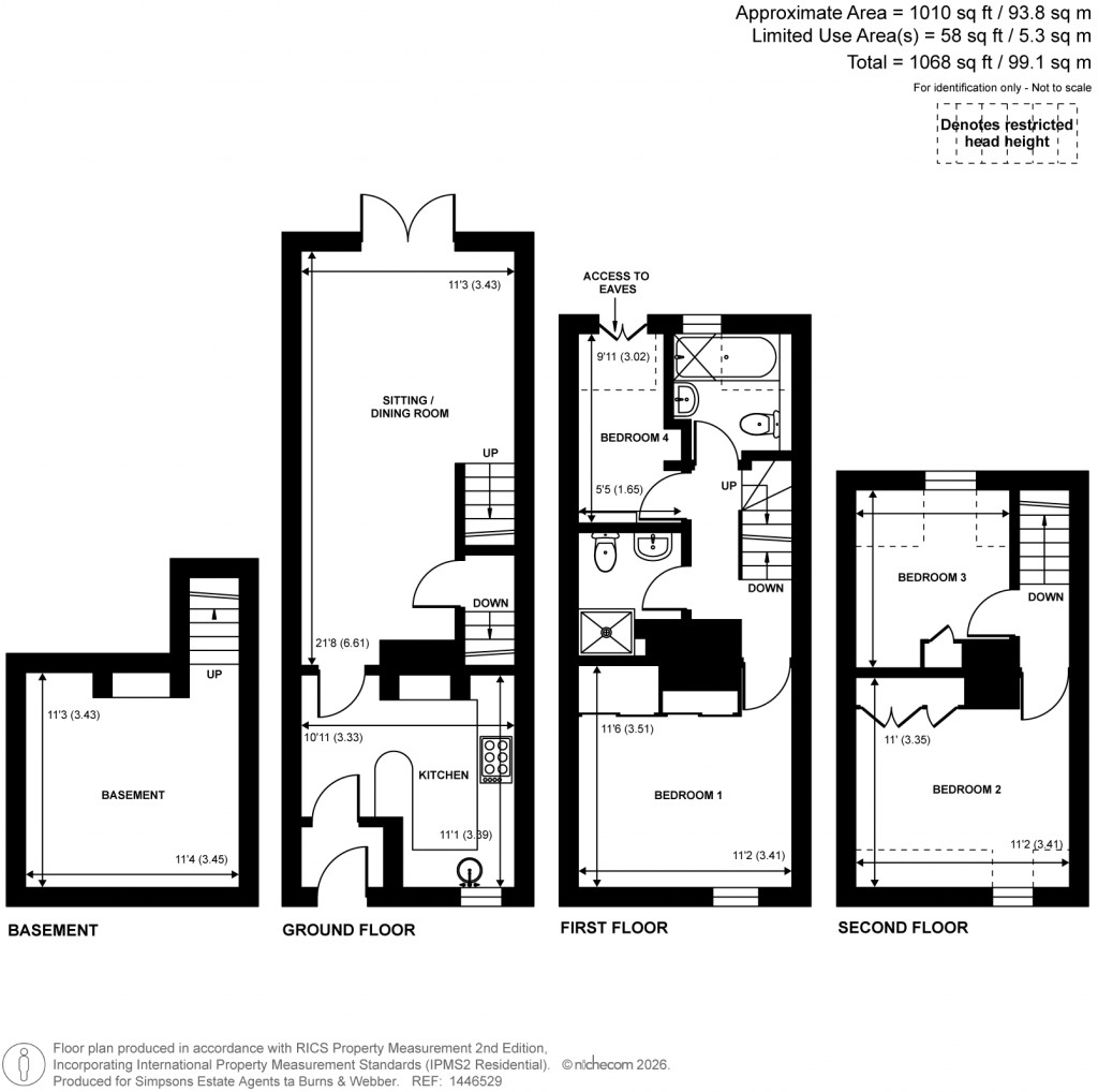 Floorplans For Farnham, Surrey