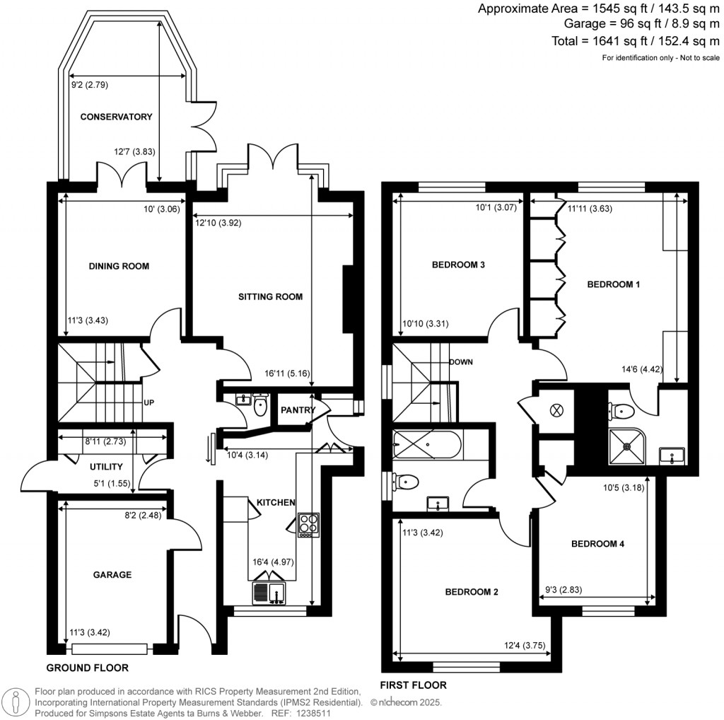 Floorplans For Elkins Grove, Farnham, GU9