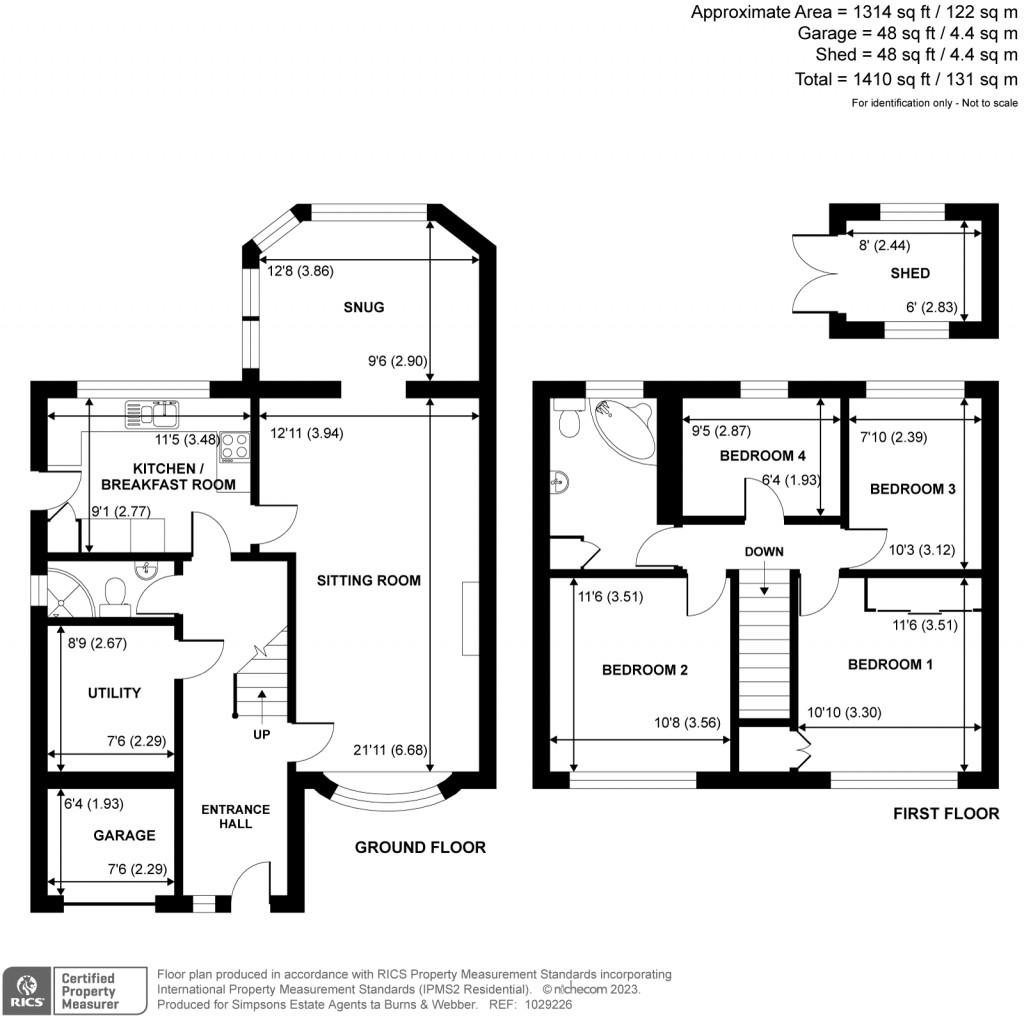 Floorplans For Trinity Fields, Farnham, GU9