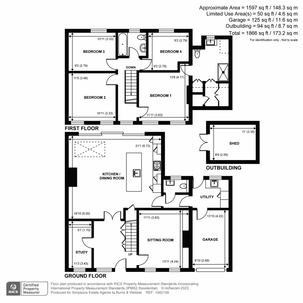 Floorplans For Main Road, Bucks Horn Oak, Farnham, GU10