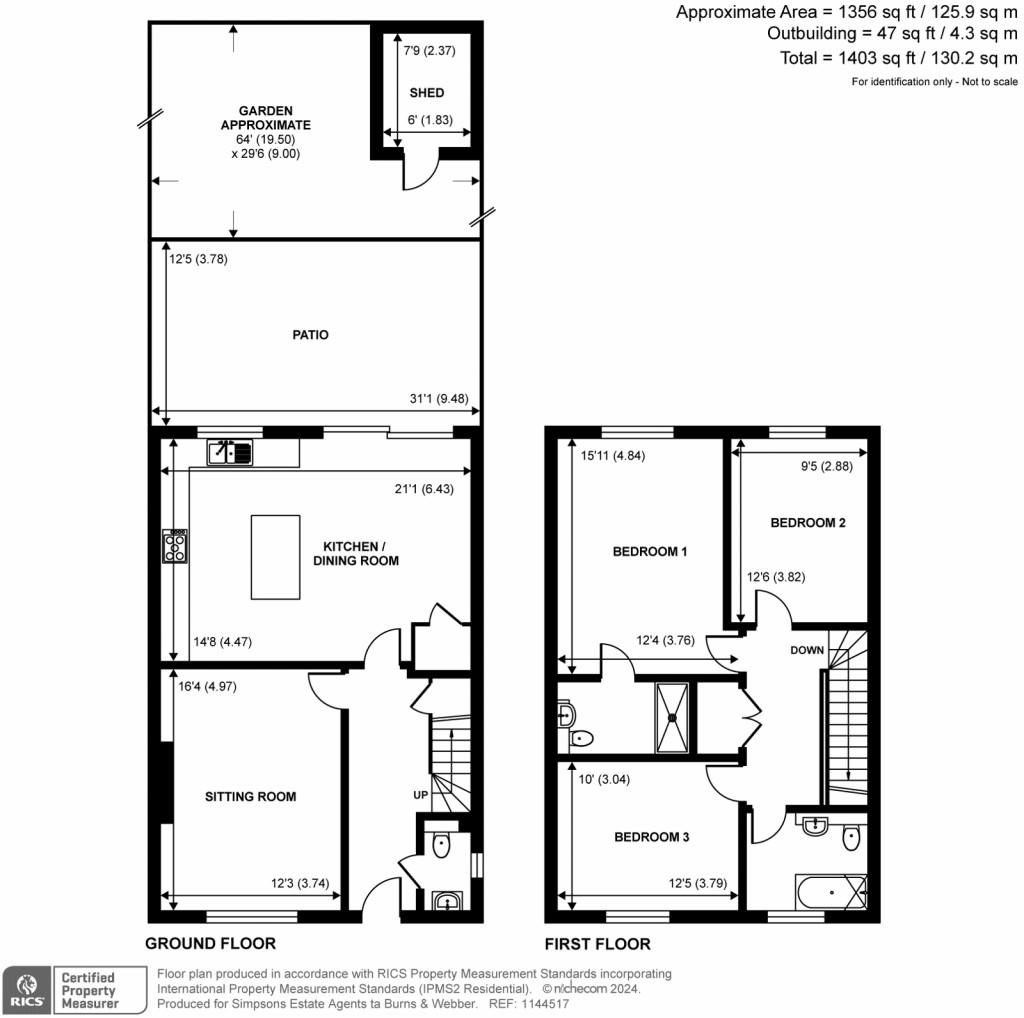Floorplans For Bucks Horn Oak, Farnham, Hampshire