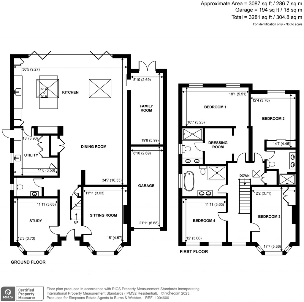 Floorplans For Lancaster Avenue, Farnham, GU9