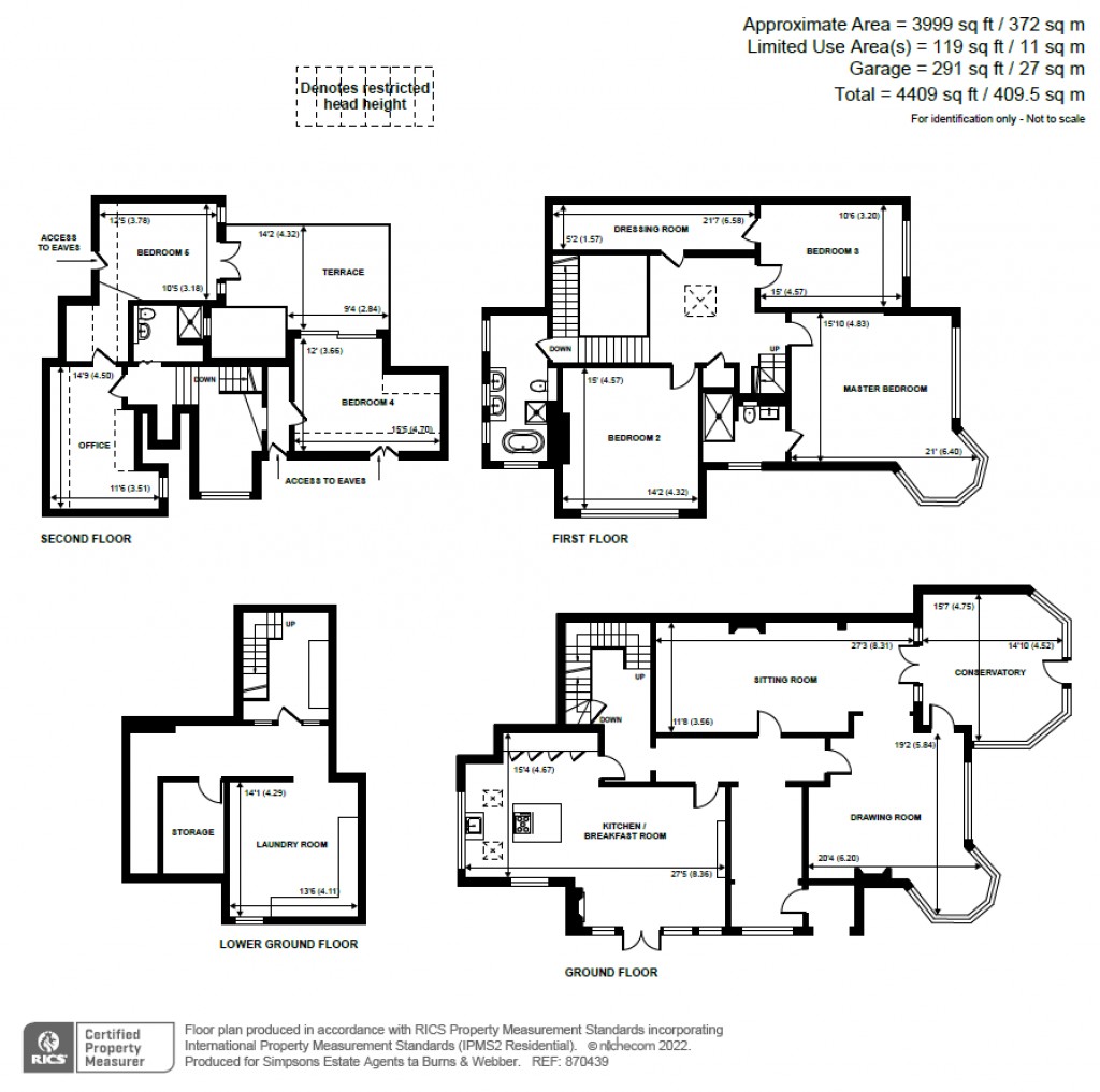 Floorplans For Sands Road, The Sands, Farnham, GU10