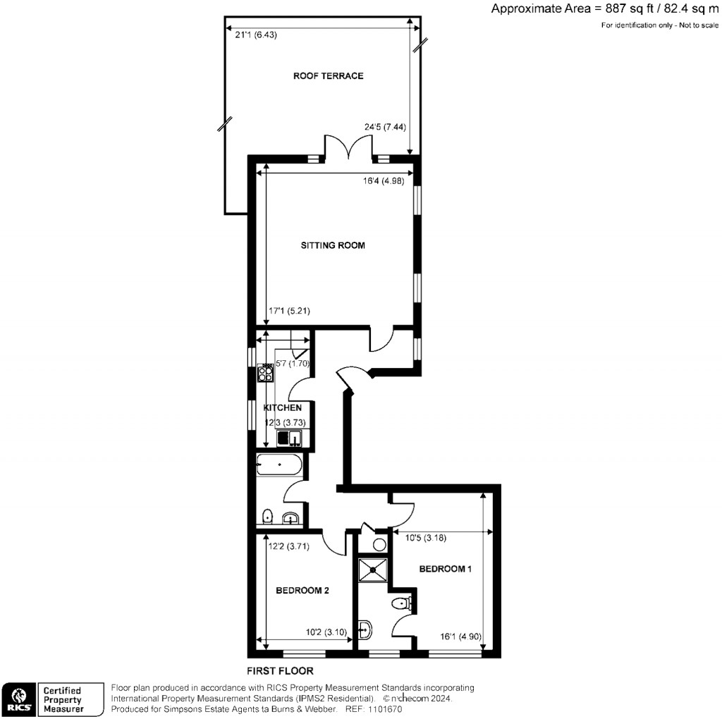 Floorplans For Caxton Yard, Farnham, Surrey