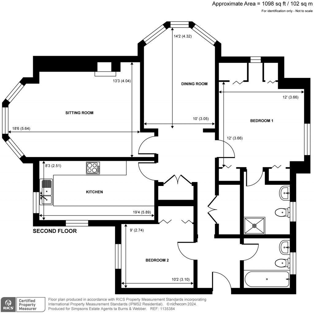 Floorplans For Hale Place, Farnham, GU9