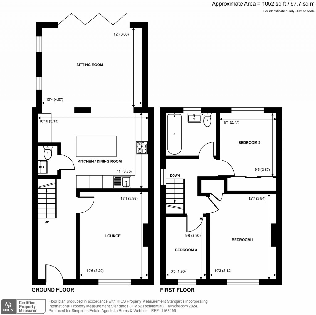 Floorplans For Riverdale, Wrecclesham, Farnham, GU10