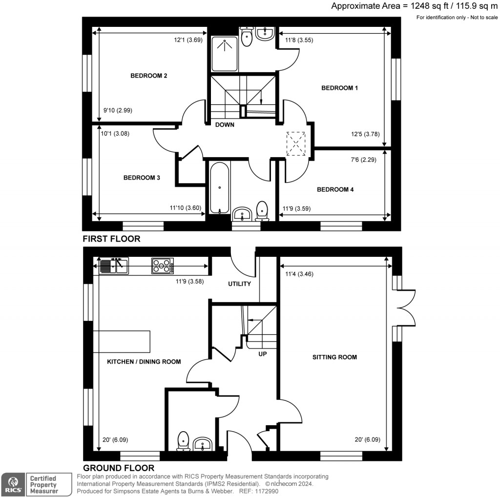 Floorplans For Admiral Park, The Street, GU10