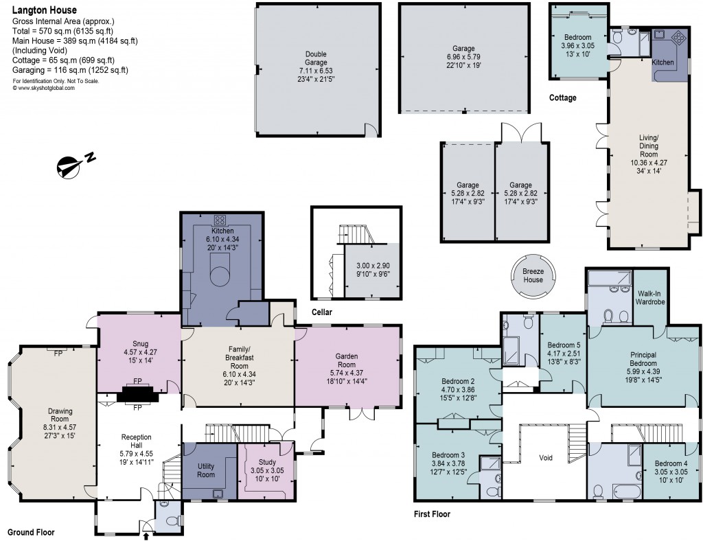 Floorplans For The Mount, Headley, Hampshire