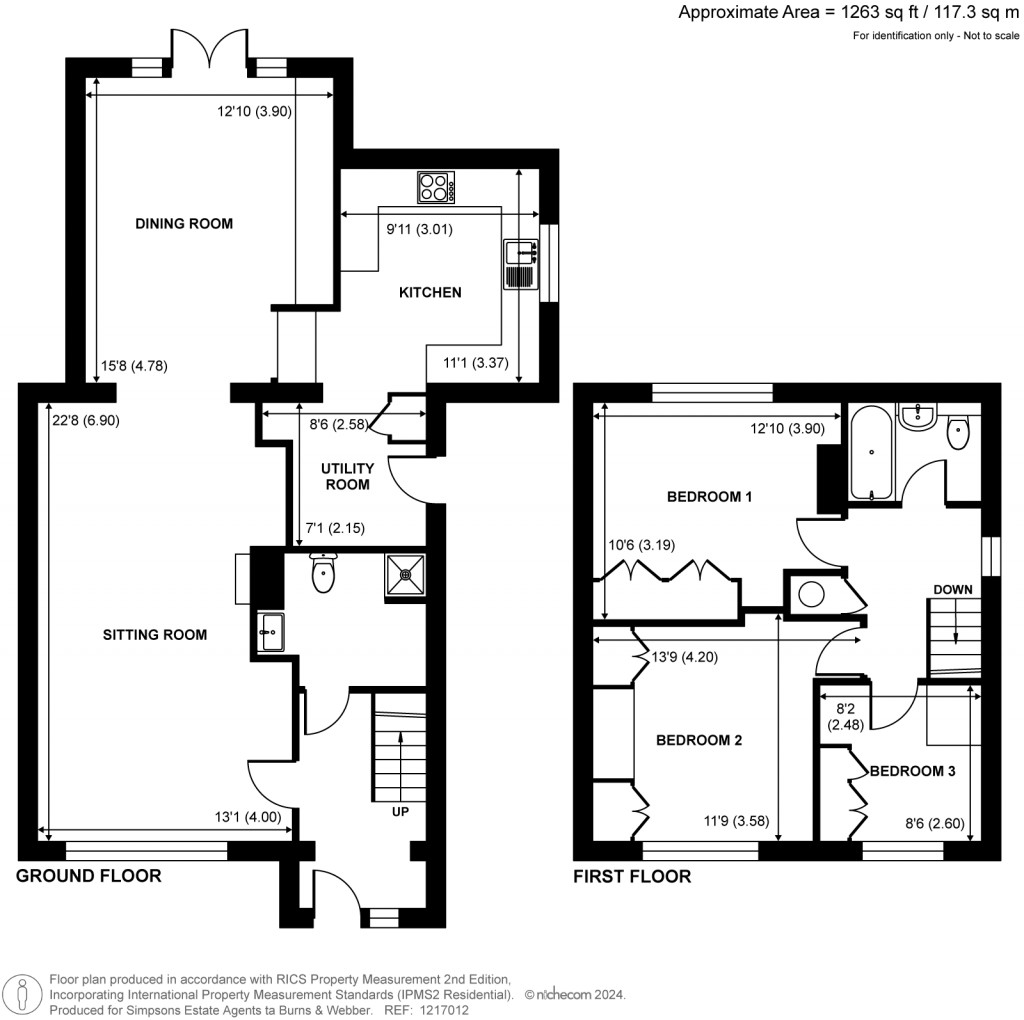 Floorplans For Baldreys, Farnham, GU9