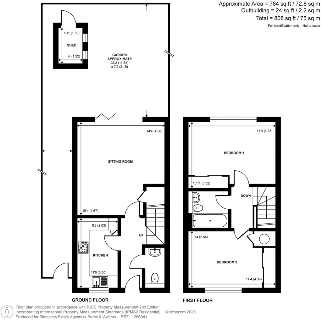 Floorplans For Skylark Place, Badshot Lea, Farnham, GU9
