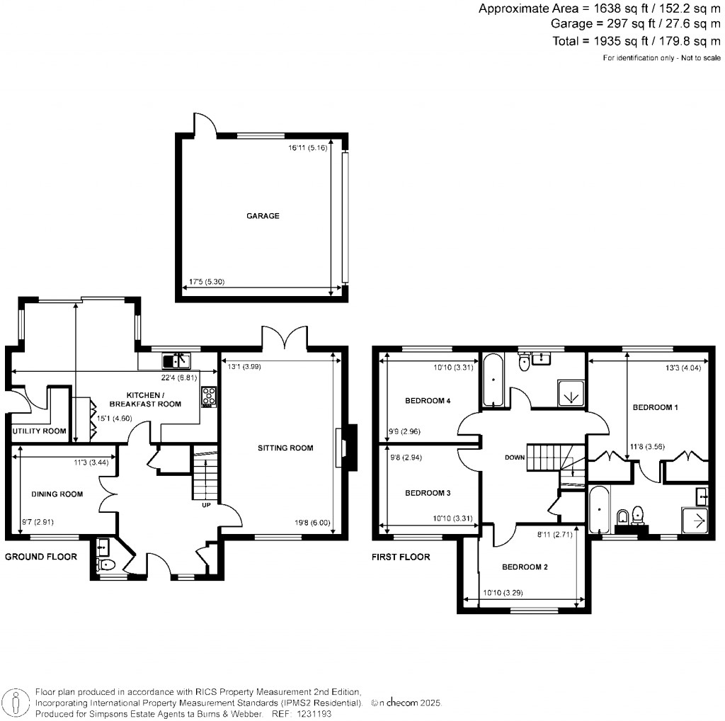 Floorplans For Acorn Keep, Farnham, GU9