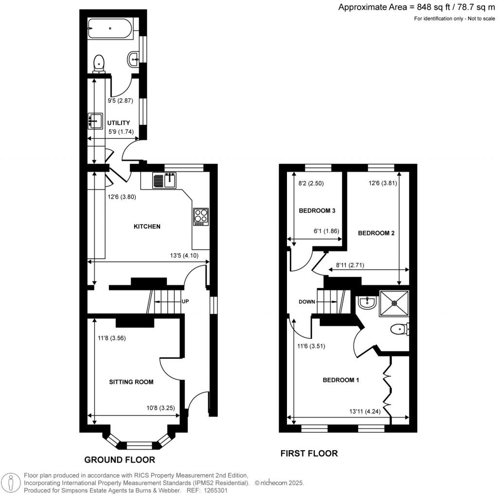 Floorplans For The Street, Tongham, Farnham, GU10