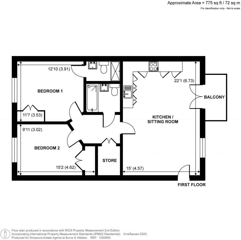 Floorplans For Kings Road, Haslemere, GU27